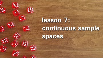 PB 7: Continuous Sample Spaces