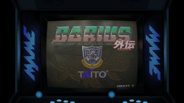 Darius Gaiden: Silver Hawk (Arcade 1994) - ReatroArch [HSM Mega Bezel Reflection Shader]