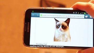 Grumpy Cat QR NFC Mobile Marketing Demostration