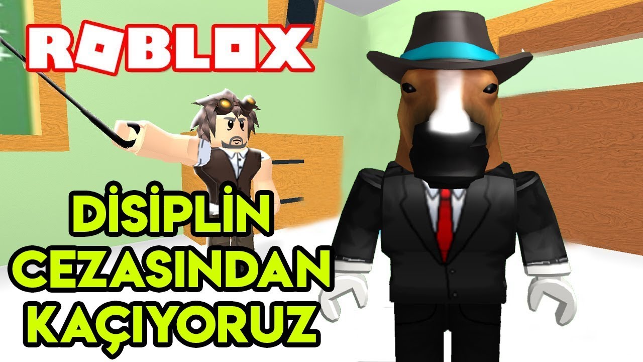 Disiplin Cezasindan Kaciyoruz Escape From Detention Obby Roblox Turkce Youtube - escape the detention obby roblox