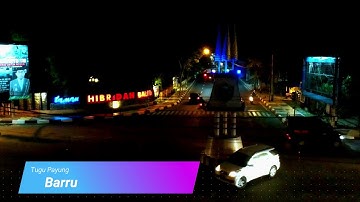 Kota Barru di Malam Hari