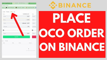 How to Place OCO Order in Binance | Set OCO Order in Binance 2022