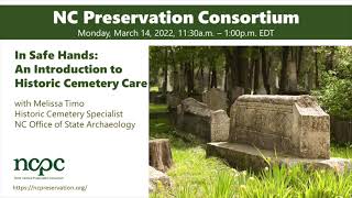 In Safe Hands: An introduction to historic cemetery care