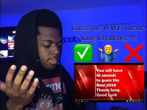 Guess the WWE Theme Song 2020 REACTION!!!