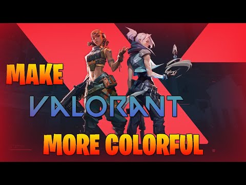 HOW TO MAKE VALORANT MORE COLORFUL ON LAPTOP/INTEL HD GRAPHICS