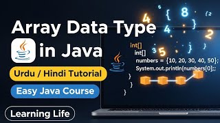 Array Data Type In Java in  Urdu\Hindi Easy Java Course