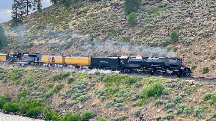 Union Pacific 4014 Big Boy on Donner Pass 07/14/24