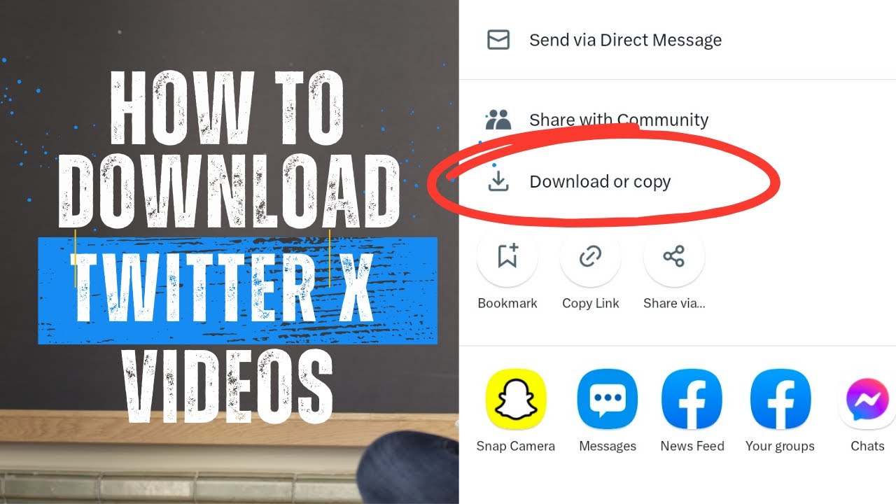 How To Download Videos on TWITTER X, 4K, No App