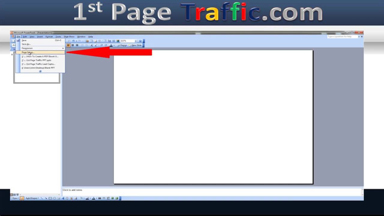 How To Create A PDF Ebook Using PowerPoint