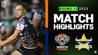 NRL 2023 | Wests Tigers v North Queensland Cowboys | Match Highlights