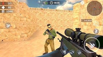 Counter Terrorist- Modern Critical Strike Ops 3D - Android Game Gameplay Part 3 - Lomelvo