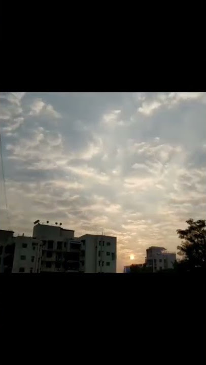 Sky at its Best * KGF theme 👌#ashortaday #shortvideo