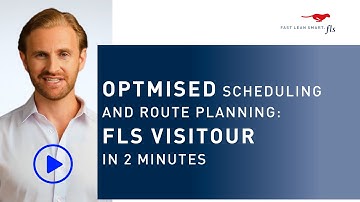 Optimised Field Service Scheduling and Route Planning: FLS VISITOUR