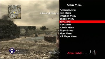 [WAW/1.07] Azza Patch v1 backup menu ONLINE [NO JAILBREAK]