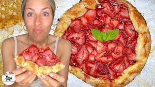 Easy Strawberry Galette