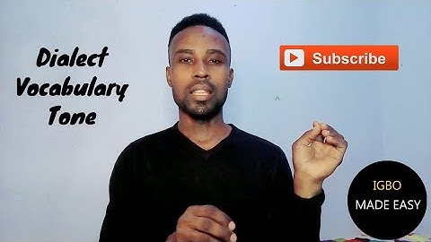 Watch this video before you Start Learning Igbo