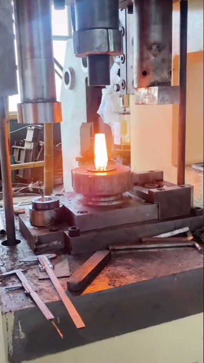 Three station forging, multi station forging, hot forging press, hot die forging press process#forge