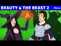 Beauty and The Beast 2 | Witch&#39;s Magic | Hindi Stories | बच्चों की नयी हिंदी कहानियाँ