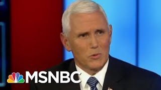 Mike Pence's Views On Whistleblowers Now And Then | Morning Joe | MSNBC