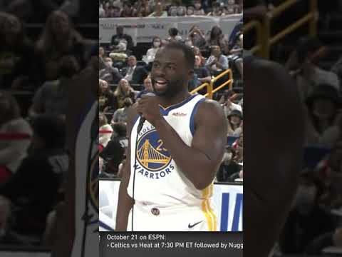 "i look forward to living here one day" - draymond green thanks tokyo #nbajapangames | #shorts