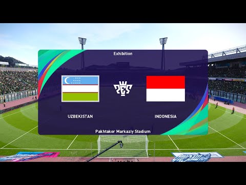 Uzbekistan U23 vs Indonesia U23 (28/09/2023) Asian Games PES 2021