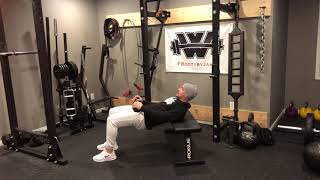 DB Hip Thrust w Iso + BW Hip Thrust
