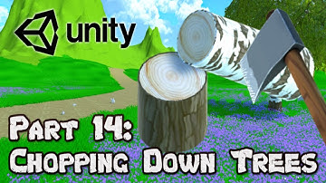 3D Survival Game Tutorial | Unity | Part 14 - Chopping Down Trees #1 (UI + Code)
