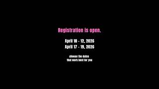 She Who Creates – Vienna is open for booking.