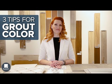 Video: How To Choose The Color Of Grouting Tiles + Video