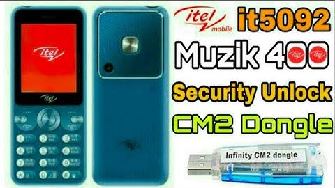 itel it5092 unlock/formate by cm2
