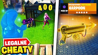 Testuje LEGALNE CHEATY w Fortnite SEZON 8 *mega glitch*