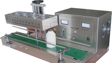 Tabletop Automatic Aluminum Foil Induction Sealing Machine Belt máquina de sellado por inducción