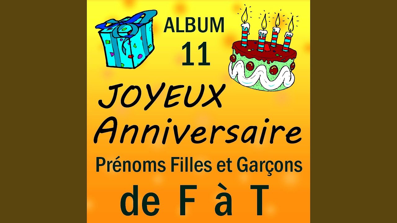 Joyeux Anniversaire Sunny Youtube