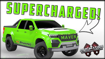 Building A Supercharged Super Truck!? Automation - BeamNG