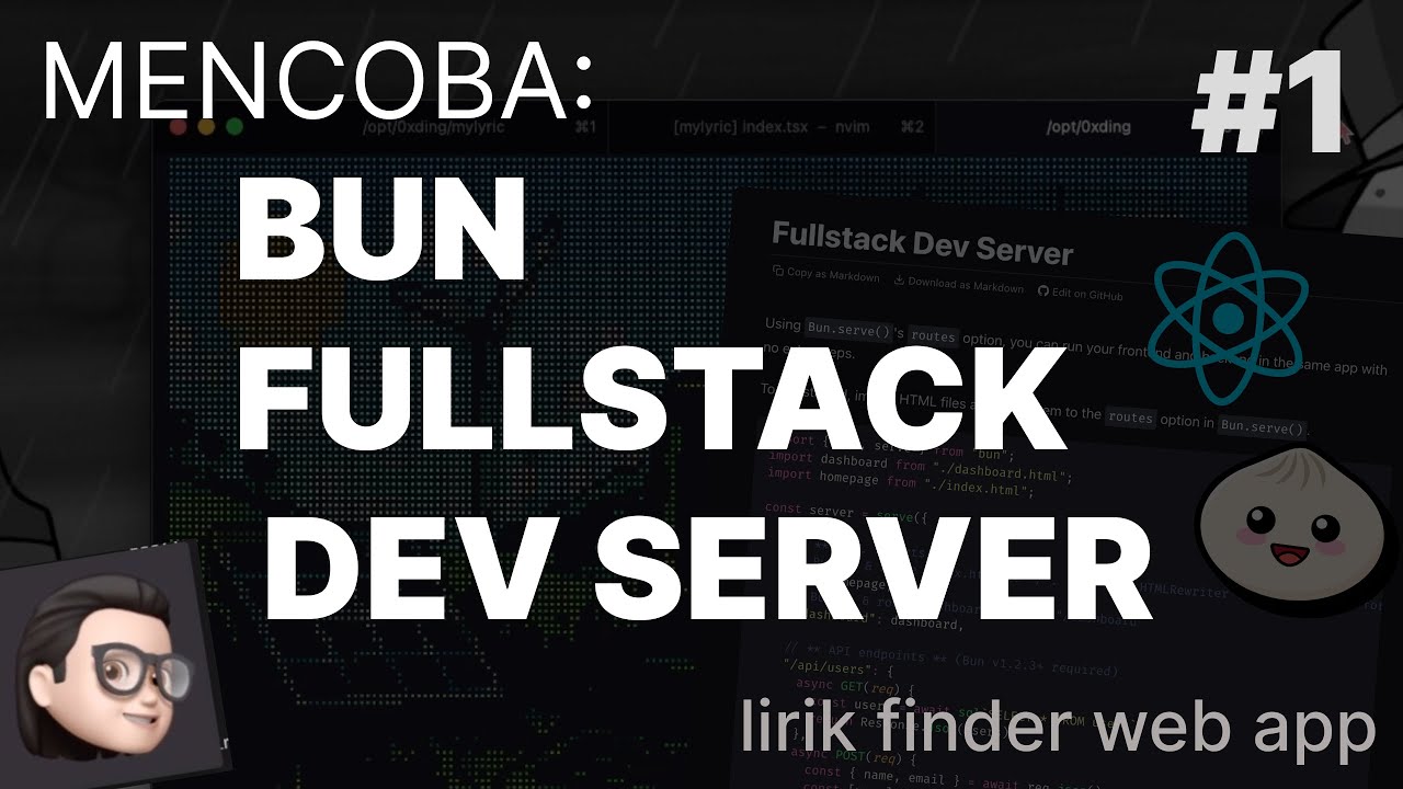 Mencoba: Bun Fullstack Dev Server dengan React, call ke external api ...