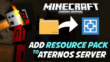 How to Upload Add-On / Resource Pack to Aternos Server in Minecraft PE | Malayalam