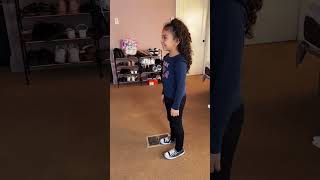 Little Girl Tries A Backbend Fail