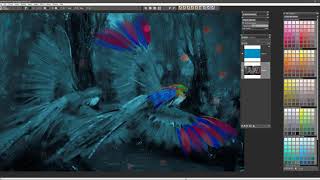 How to use the Feather brush pack in Painter and ParticleShop