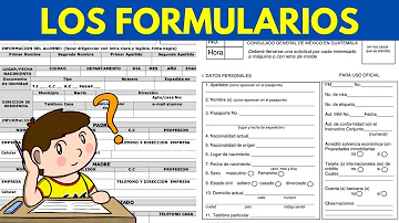 ¿Qué tipo de campos tiene un formulario?