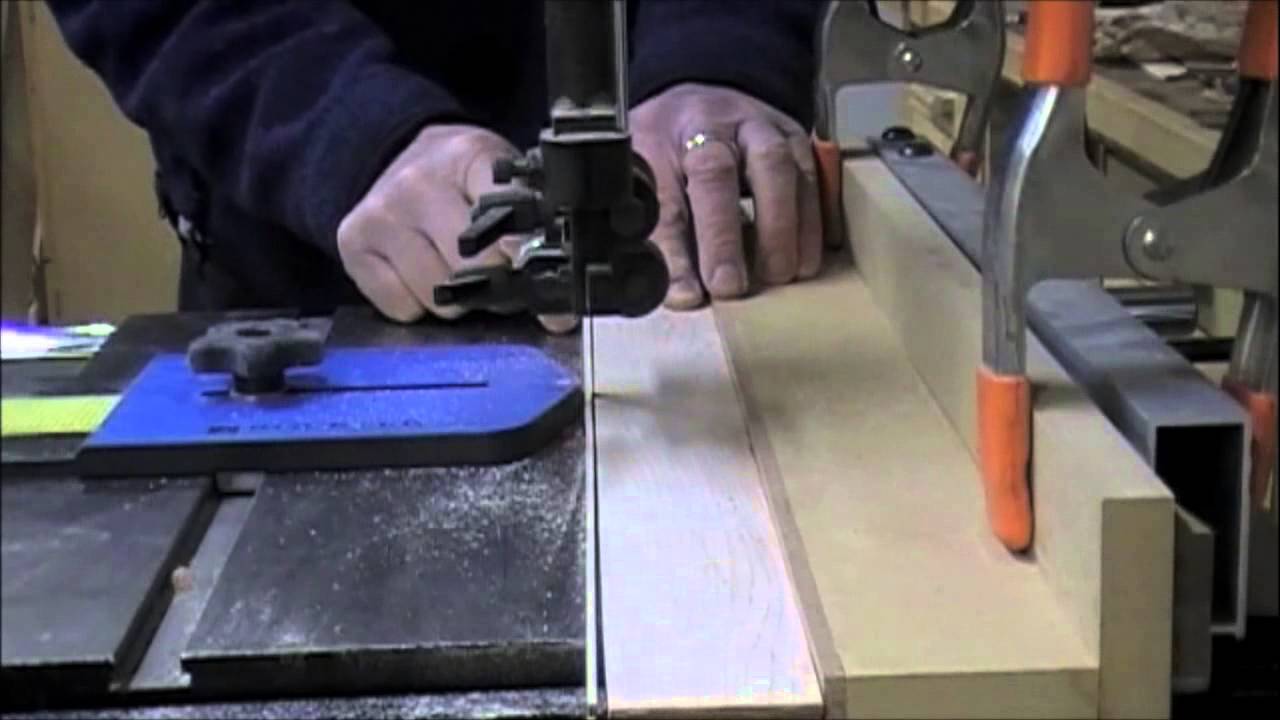 Woodworking : Band Saw - L Shaped Rip Fence - YouTube