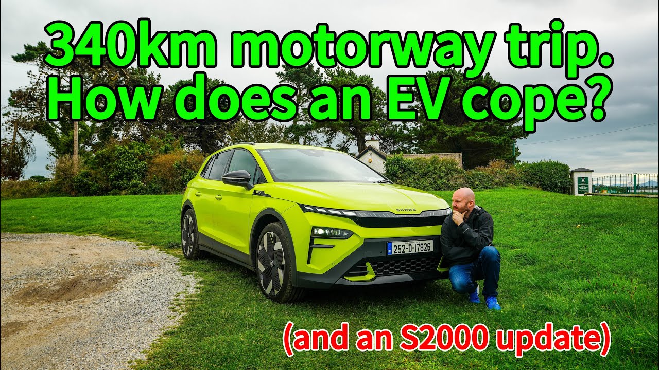 Skoda Elroq на автостраде: вот как далеко он может зайти!