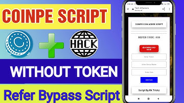 🤑Coinpe Refer Script Without Token | Mreward App Refer Bypass Script | Coin PeCoin Adder Script |