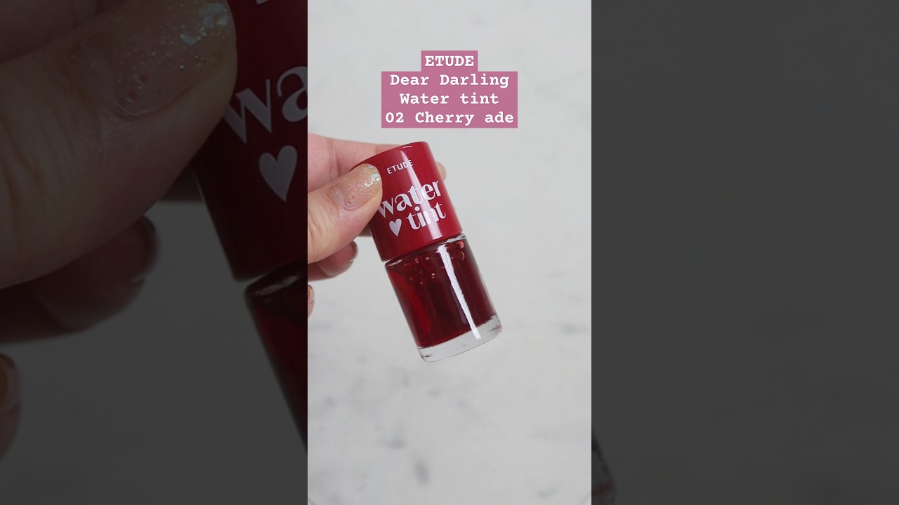 ETUDE Dear Darling Water tint 02 Cherry ade review