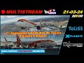 🔴🔁[ Replay MULTISTREAM ][ X-Plane 12 ] Airbus 320 Neo By ToLiss EGGW/LFPG