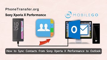 How to Sync Contacts from Sony Xperia X Performance to Outlook Directly