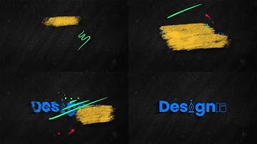 Brush Scribble Logo Reveal | Download Logo Animation | Free After Effects Templates