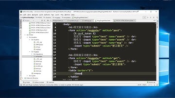 北理工嵩天教授Python云端系统开发课程(Django)课程: 【PYC02】Django框架基础-5