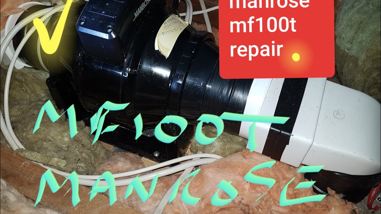 How to fix a manrose extractor fan 🔥💚 🤩 YouTube