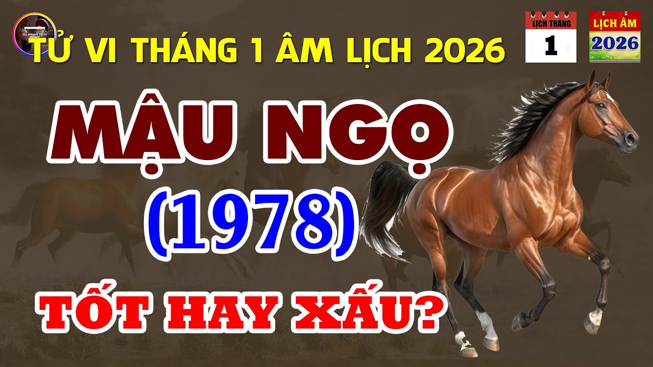 Tử Vi Tuổi Mậu Ngọ 1978: Trong Tháng Giêng Âm Lịch Năm 2026 Sẽ Như Thế Nào?