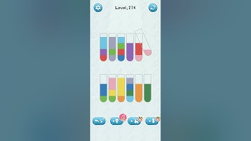 water sort jigsaw puzzle mobile game level 274 Numpuz android ios games gameplay funny gaming